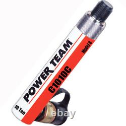 Power Team 10 Ton Ram Hydraulique C1010c