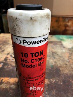 Power Team C106c Cylindre Hydraulique De 10 Tonnes 6