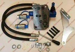 Simple Spool Double Effet Hydraulique À Distance Kit Valve Tracteur Ford 290066 311877