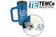 Temco Hc0007 Cylindre Hydraulique Ram Simple Agissant 10 Ton 4 Pouces