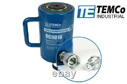 Temco Hc0016 Cylindre Hydraulique Ram Simple Effet 50 Tonnes 4 Pouces Stroke