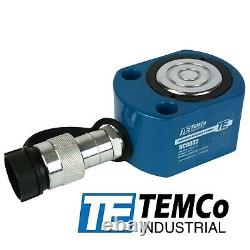 Temco Hc0032 Low Profile Height Hydraulic Cylinder Puck 20 Ton, 0.43 Course