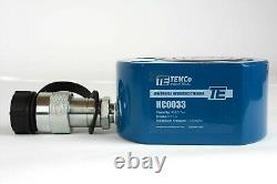 Temco Hc0033 Profil Bas Hauteur Cylindre Hydraulique Puck 30 Tonnes, 0,51 Stroke