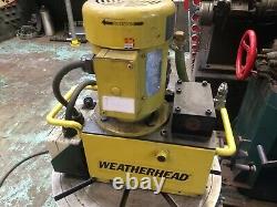 Unité De Puissance Hydraulique Enerpac Weatherhead 230/460v 3ph Hose Crimper Ped4002ju001