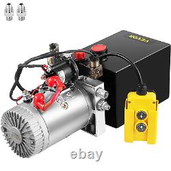 Unité de puissance hydraulique Pompe hydraulique à simple effet 4 litres Camion benne hydraulique