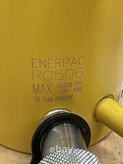 Vérin hydraulique à simple effet Enerpac 50 tonnes RC506 NEUF