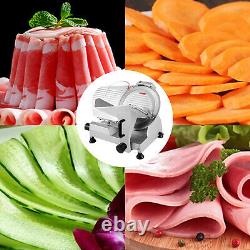 Vevor Commercial Électric Meat Slicer 10 Découpe Alimentaire 420w Découpe Surgelée Deli